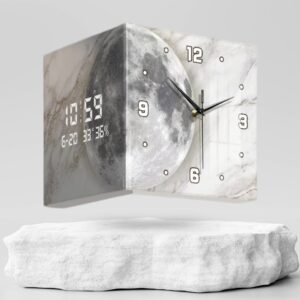 الساعة الحائطية 2 في 1