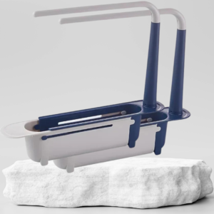 رف التخزين الخاص بالمغسلة